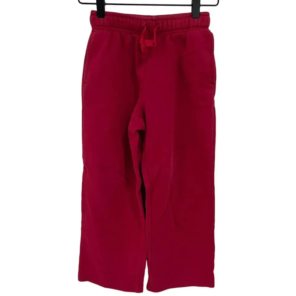 Old Navy Red Sweatpants Size Medium Boys